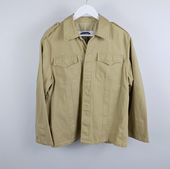 Old Navy Other - Old Navy Men's tan rugged army jacket Old Navy Other - Old Navy Men's tan rugged army jacket